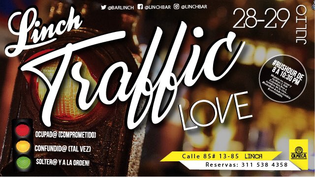 BarLinch's tweet photo. ❤️ocupado (comprometido)
💛confundido (tal vez)
💚soltero y a la orden  #trafficlove cuál es tu situación? Los esperamos este fin de semana https://t.co/MPURgQEV05