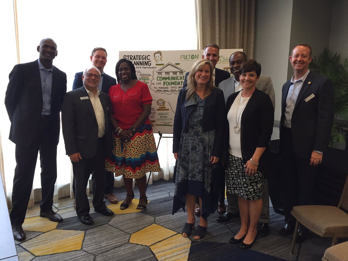 kathastuart's tweet photo. Kudos to Dr. Rose & Cabinet for putting on a great Building Our Future event! FCS' new Strategic Plan intro & training were spot on! #fcsbof https://t.co/tnU45pB7Zf