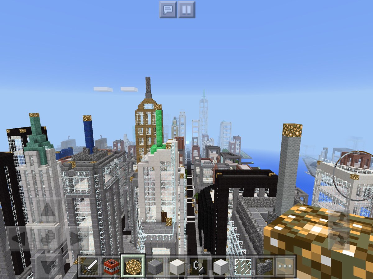 NYC_Minecraft's tweet photo. #NYC #MCPE https://t.co/Togdt4D4ta