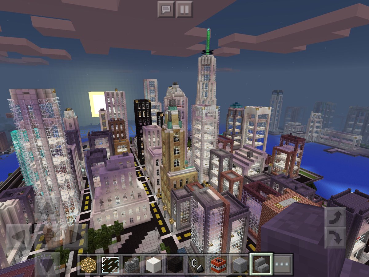 NYC_Minecraft's tweet photo. #NYC #MCPE https://t.co/Togdt4D4ta
