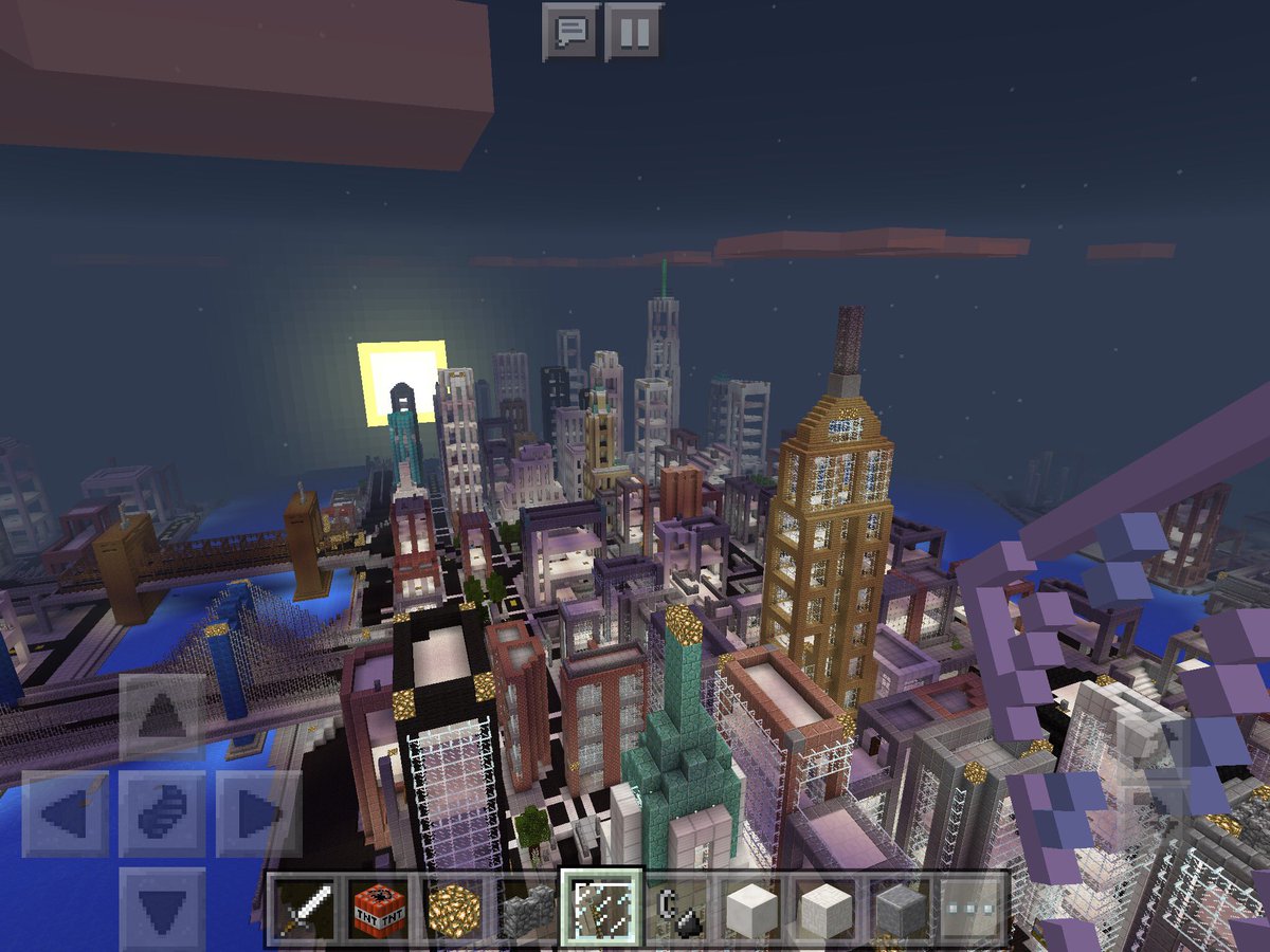 NYC_Minecraft's tweet photo. #NYC #MCPE https://t.co/Togdt4D4ta