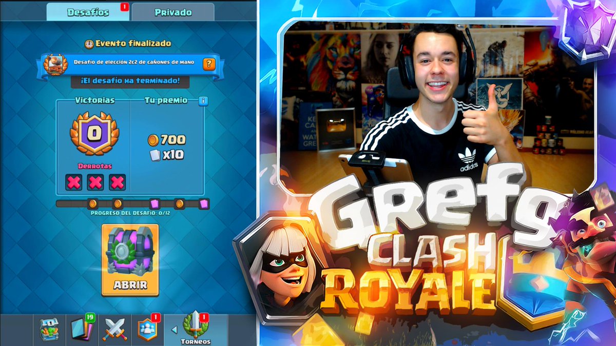 TheGrefg's tweet photo. PRIMER INTENTO EN EL NUEVO DESAFÍO 👍🏻🙂 https://t.co/4g3YP8Ppci https://t.co/yqG1Snxfz7