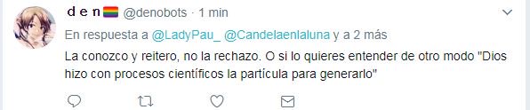 Conozco la teoría evolutiva y no la rechazo, pero insisto: Dios usó métodos científicos para crear la evolución