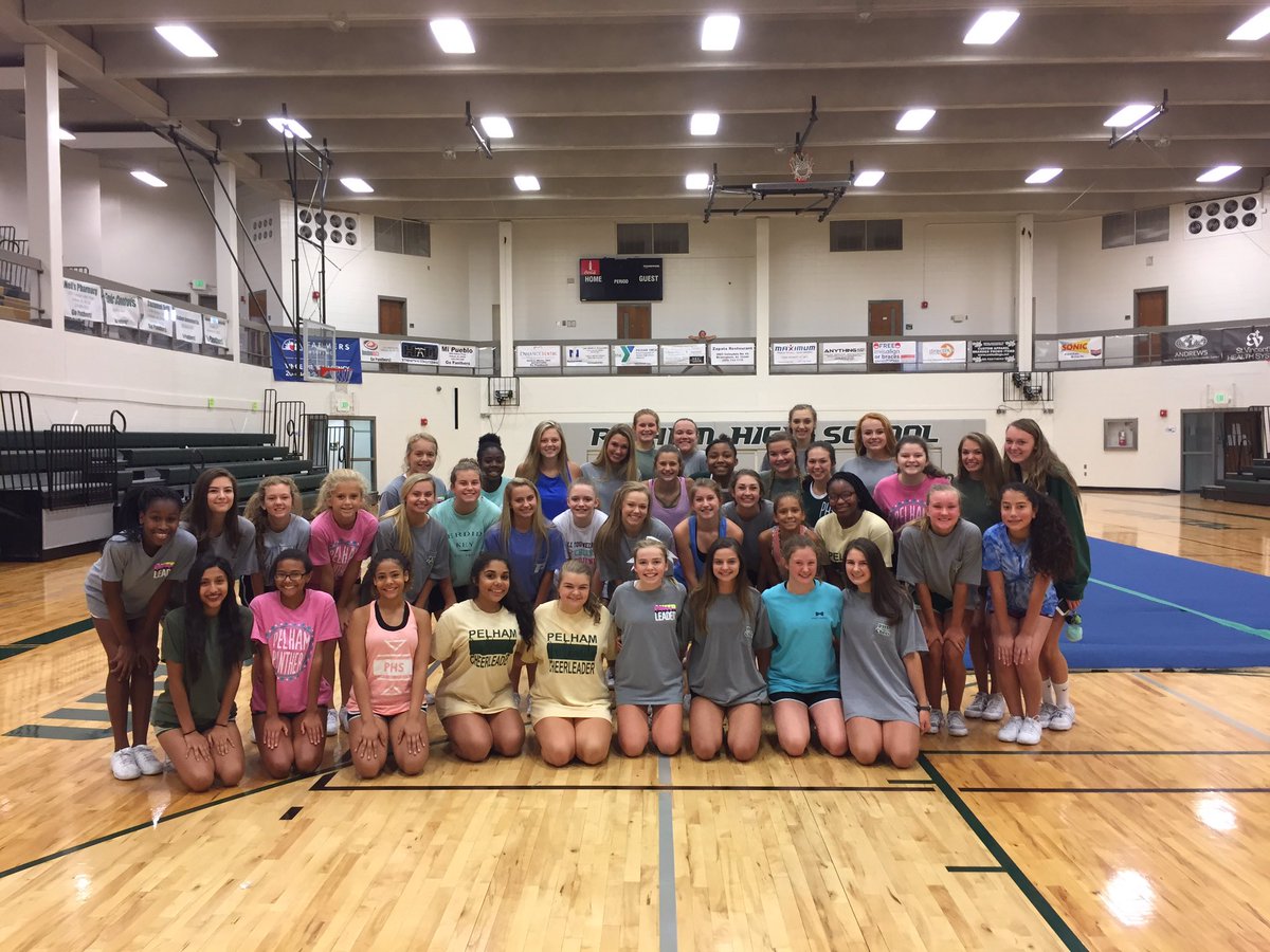 Pelhamcheer's tweet photo. We wrapped up a great week of PPMS Cheer Camp! We loved getting to know this sweet and talented group of girls! #pantherfamily @PELHAM_AD https://t.co/D6cMCWhNlC