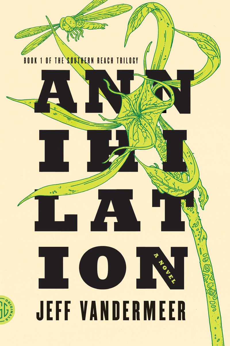 NelsonAG's tweet photo. #NowReadng #Annihilation #JeffVandermeer #SouthernReach #Books #Reading #sciencefiction https://t.co/xE5sOwSF07