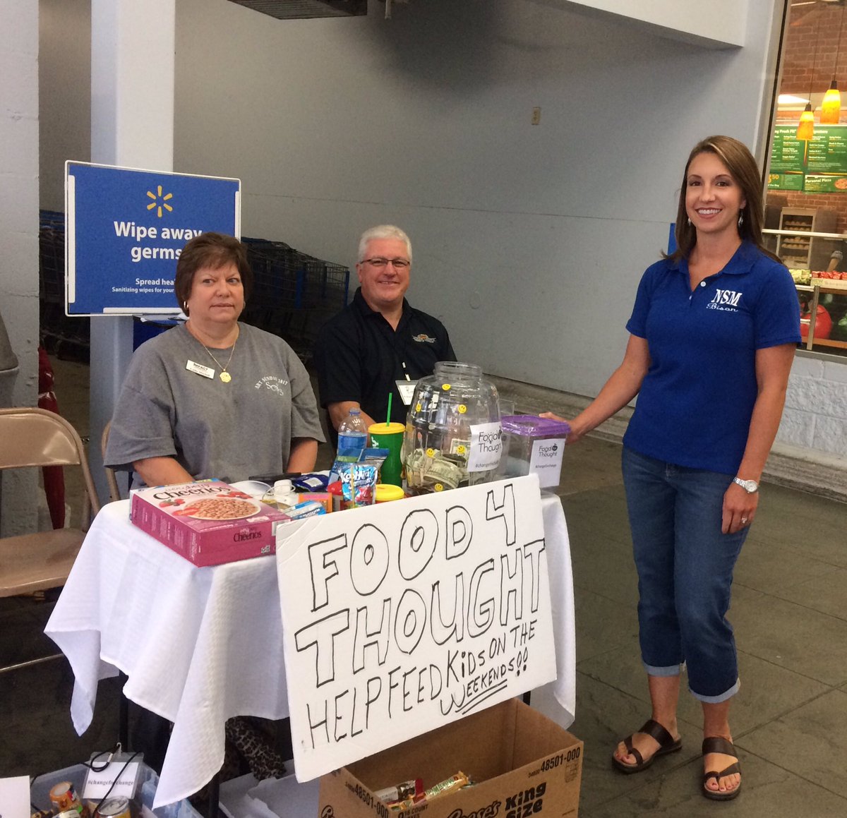 NSMBisonWorks's tweet photo. You still have time to donate to Food for Thought. $7k has been raised so far. Come see us. https://t.co/hyiBthGeSY