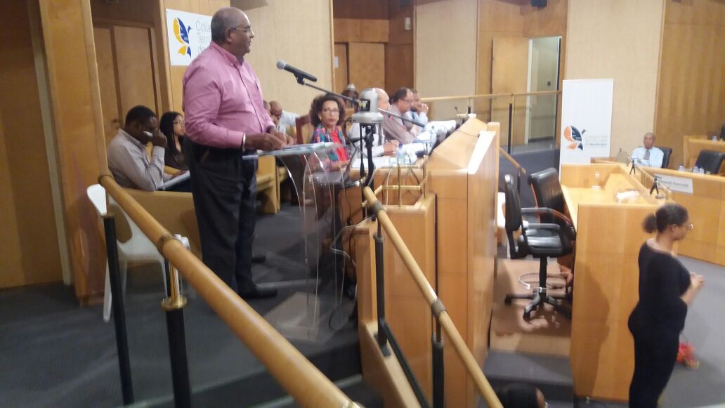 CTM_Martinique's tweet photo. #Plénière  Le Conseiller Executif Daniel Marie-Sainte commence la présentation de ses dossiers https://t.co/rAHDwbVRgg