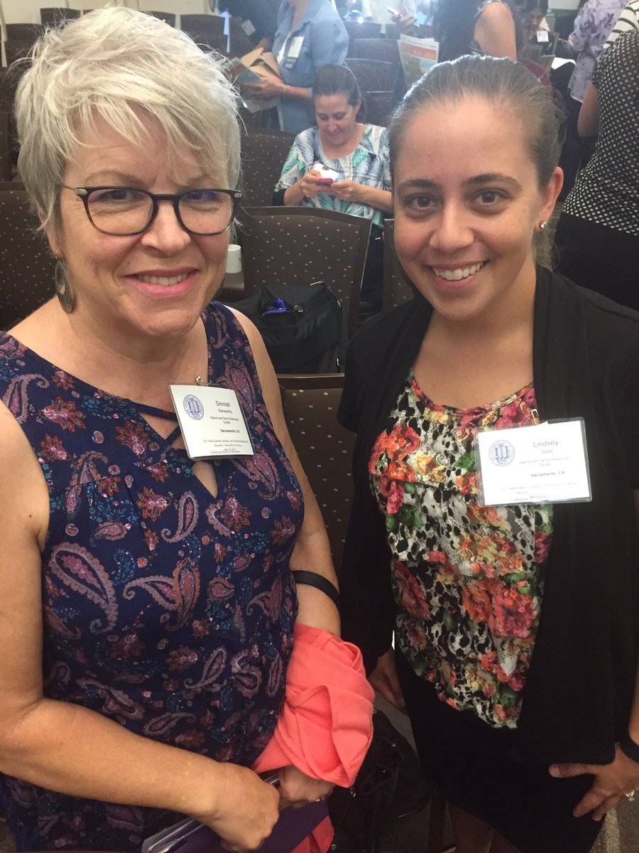 WarmLineFRC's tweet photo. WarmLine awarded scholarships to more than a dozen parents to attend the 2017 @UCDMINDINST Summer Institute today. #WeRWarmLine https://t.co/O1n1GJqb5H