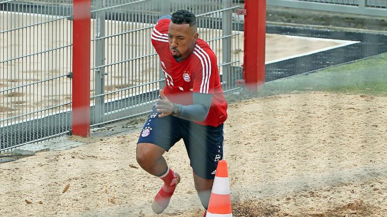 iMiaSanMia's tweet photo. Jérôme Boateng, Thiago and Arjen Robben training at Säbener Straße today. They are expected to make their comeback at the Audi Cup [Bild] https://t.co/ZZlRDSQ2ZP