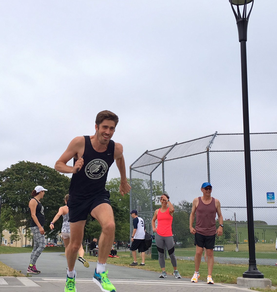 northendrunners's tweet photo. show us your gO face 😲
...
great night of speed work thanks to @NewLeafEnduranc
...
#tuf #throwupfriday #nikerunning #fastfriday https://t.co/X4CzUrWydo