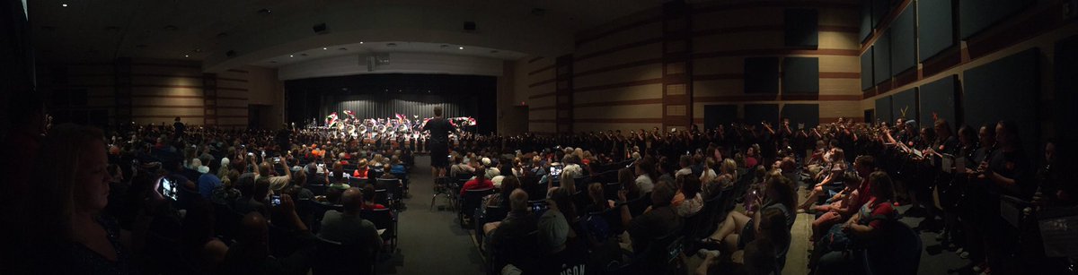 Tim_Pedigo615's tweet photo. @BlackmanBand wrapped all the way around the auditorium. Wow. https://t.co/5oBHOznj2U