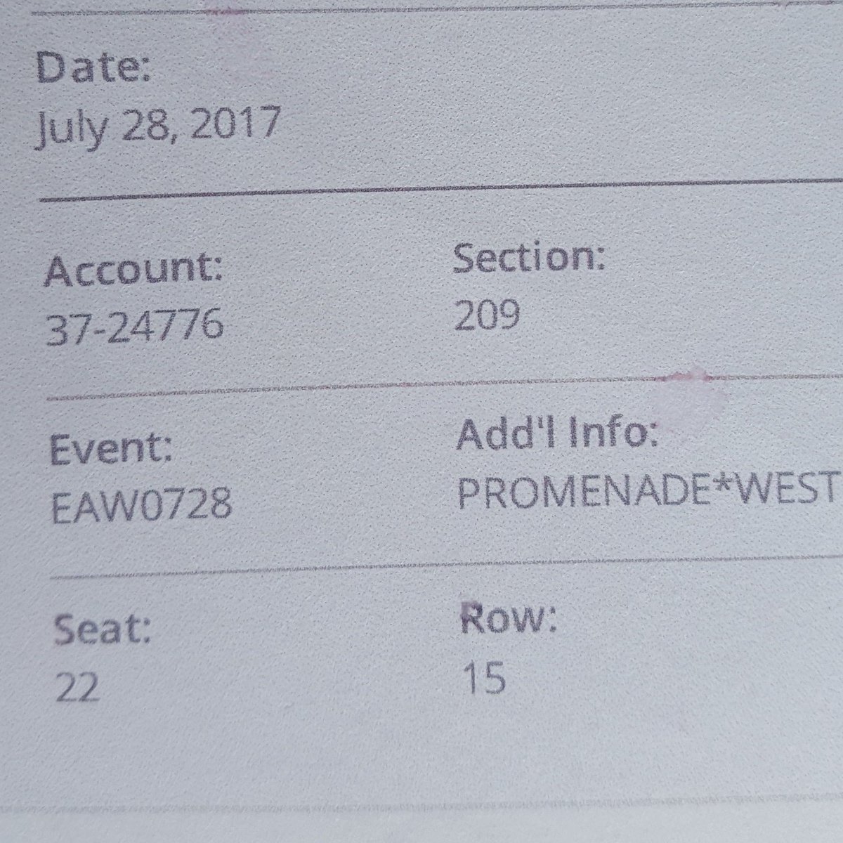 Amber_Tastical's tweet photo. Hoping I have the worst seats in the house so hopefully @xl1067 takes pity and upgrades us! #UpgradeMeXL #Upgrademyticket #upgrademe #xl1067 https://t.co/hkfH5FDSHr