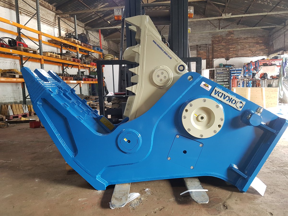 RelentlessPlant's tweet photo. Absolute weapon

Okada japan 20-30ton pulveriser
Available from stock at a fantastic price https://t.co/mDrITFW0GF
