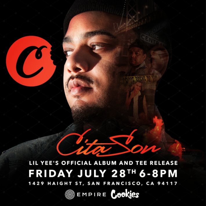 EMPIRE's tweet photo. #CitaSon is out now! Celebrate the release with @LilYee_CitaSon tonight 6 - 8pm at @Cookies_SF! https://t.co/Dr7T3Wasm4