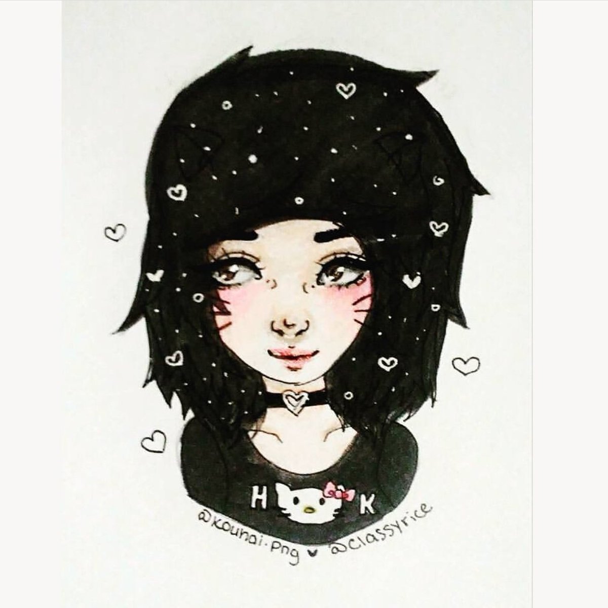 classyricegrain's tweet photo. My friend drew me ♡ https://t.co/vGNUPucYHe