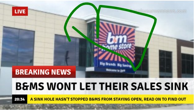 B&M Bargains tweet media