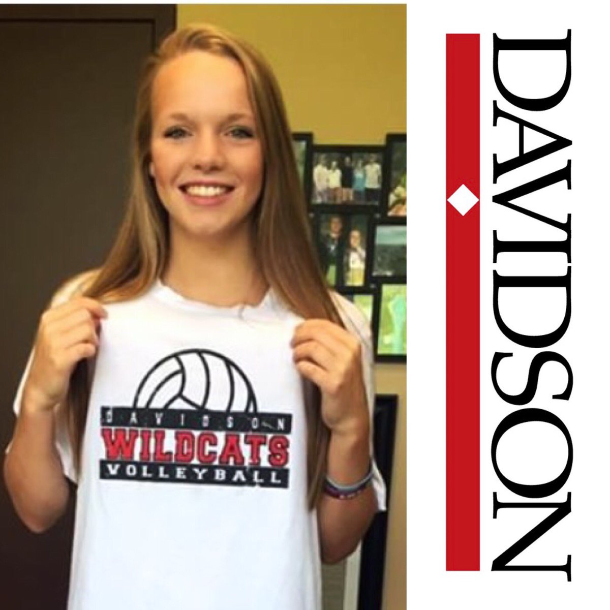 Axis_EliteVB's tweet photo. Congrats to Emily Sippel '19 (Axis Elite 16 Open) on her commitment to Davidson College. Go 'Cats! #AxisProud #AxisFamily #AxisGoesToCollege https://t.co/9utE9osEpc