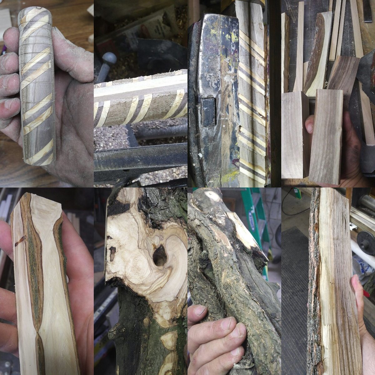 FishNFX's tweet photo. #FishNFX #woodworking #fromfirewoodtofishingrod #blackwalnut #woodhandle #truecustom #olive #inlay ##customfishingrods #fishwiththebest https://t.co/eGRITQZPT0