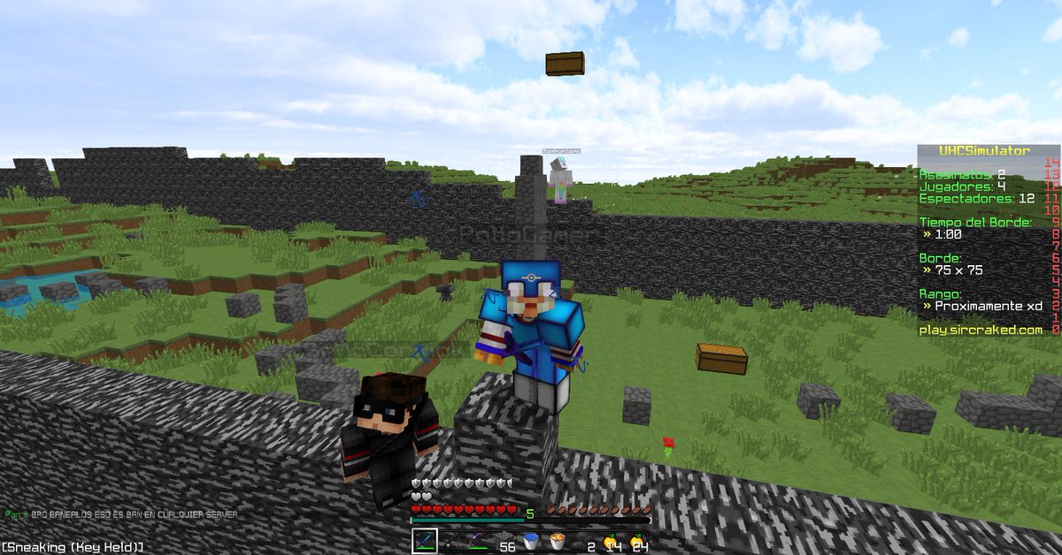 SirCrakedMC's tweet photo. Ya probaron el nuevo UHCSimulator? 7u7 https://t.co/cBrnb8eXs3