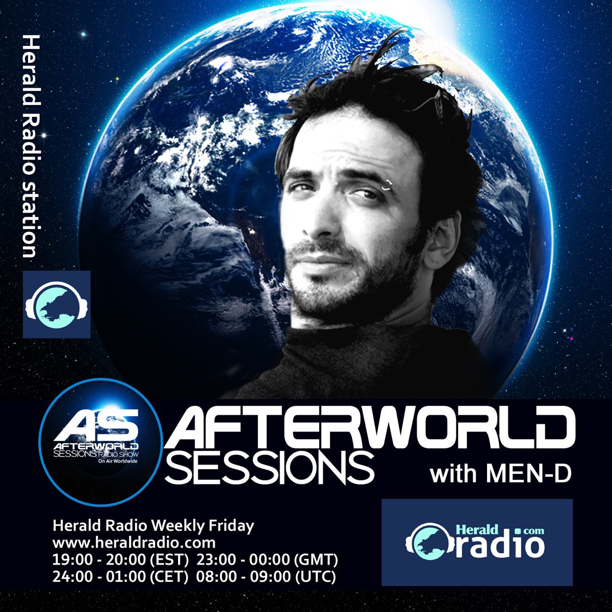Afterworldlabel's tweet photo. On Air Now #AfterworldSessions 47 with #Men_D @Afterworldlabel @herald_radio @VMMweb @MenDMicha #trancefamily #trance #Radio https://t.co/iEICwYJZTo