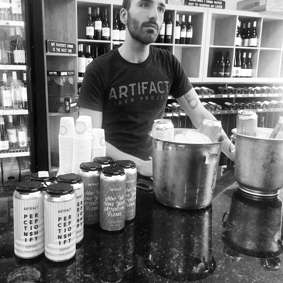 BLMBEER's tweet photo. One more hour left for our cider tasting with @ArtifactCider Don't miss it! https://t.co/UuRwr0bJQa