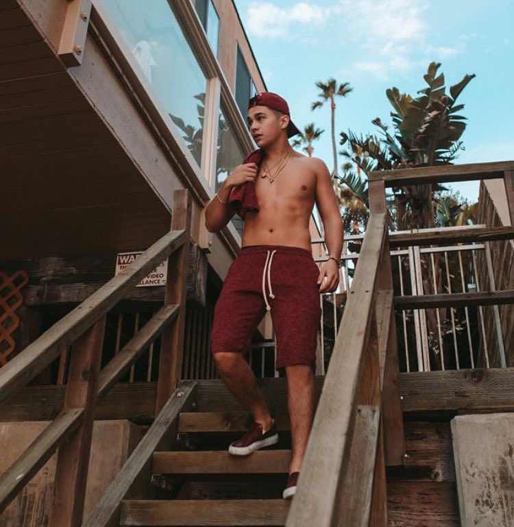 About to go for a swim