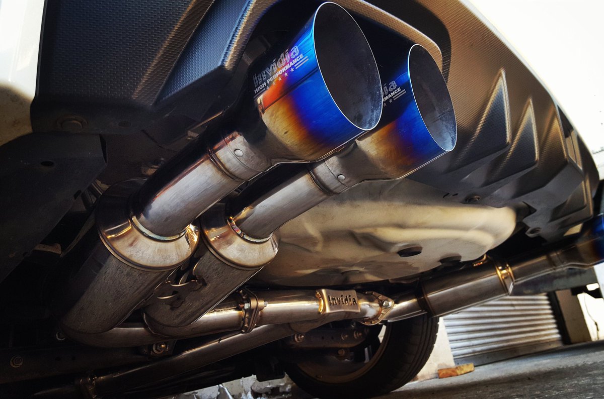 StreamlineHI's tweet photo. Invidia R400 Exhaust on A 2017 WRX. Sold &amp; Installed by @StreamlineHI #streamlineperformance #invidia #wrx #subaru #exhaust #2017wrx https://t.co/10jpdD3mYT