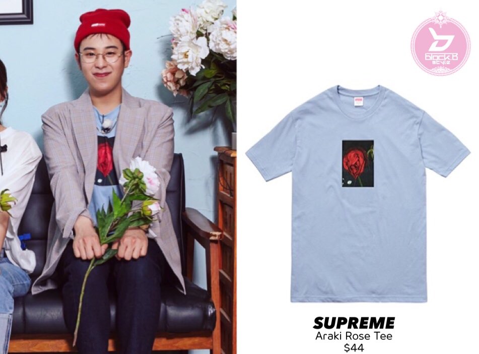 supreme araki rose tee