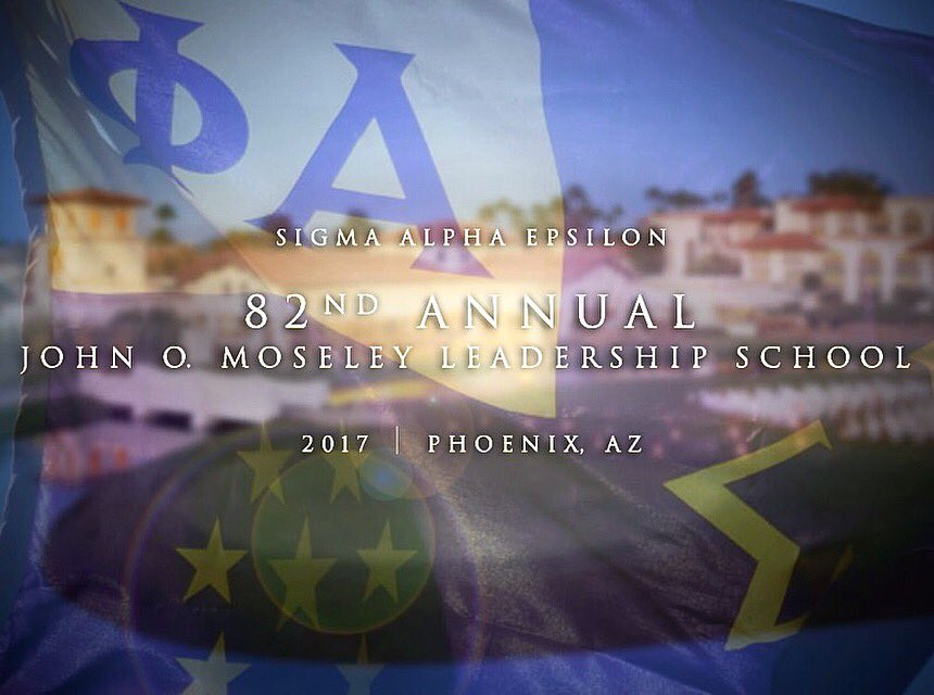 Phi Alpha to all of our brothers attending the 82nd Annual Leadership School in AZ this weekend!