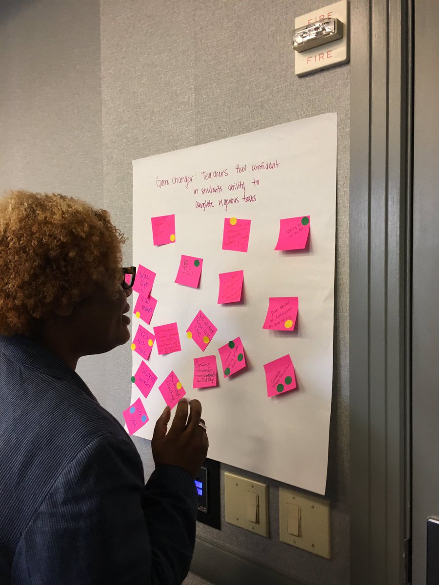 MPEPadak's tweet photo. Fulton County Leadership engages in #designthinking at #FCSBOF with @MPE_Mustangs ! https://t.co/zpZmZgajMc