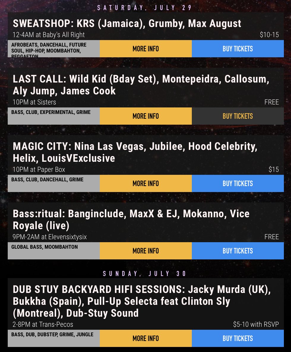 💒#WompList 239: <a href="/dubstuy/">Dub-Stuy Records</a> <a href="/TRAXMAN_TEKKDJZ/">TRAXMAN CORKY STRONG</a> <a href="/PURPICIDE/">GENG PTP / KING VISION ULTRA aka ASMR, respecfully</a> <a href="/ninalasvegas/">Nina Las Vegas</a> <a href="/JubileeDJ/">DELETE</a> @onewildkid @producedbykrs <a href="/delibeat/">debit</a>

⏩mailchi.mp/f3e56241facc/w…