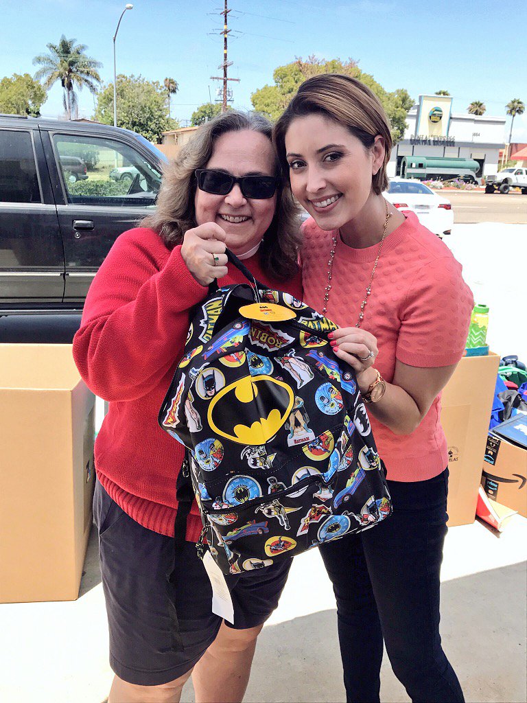 NBCSDCommunity's tweet photo. The donations keep pouring in! But we're still waiting on you to come out and donate! #SupportingOurSchools #NBC7 https://t.co/fHD2yLwV36