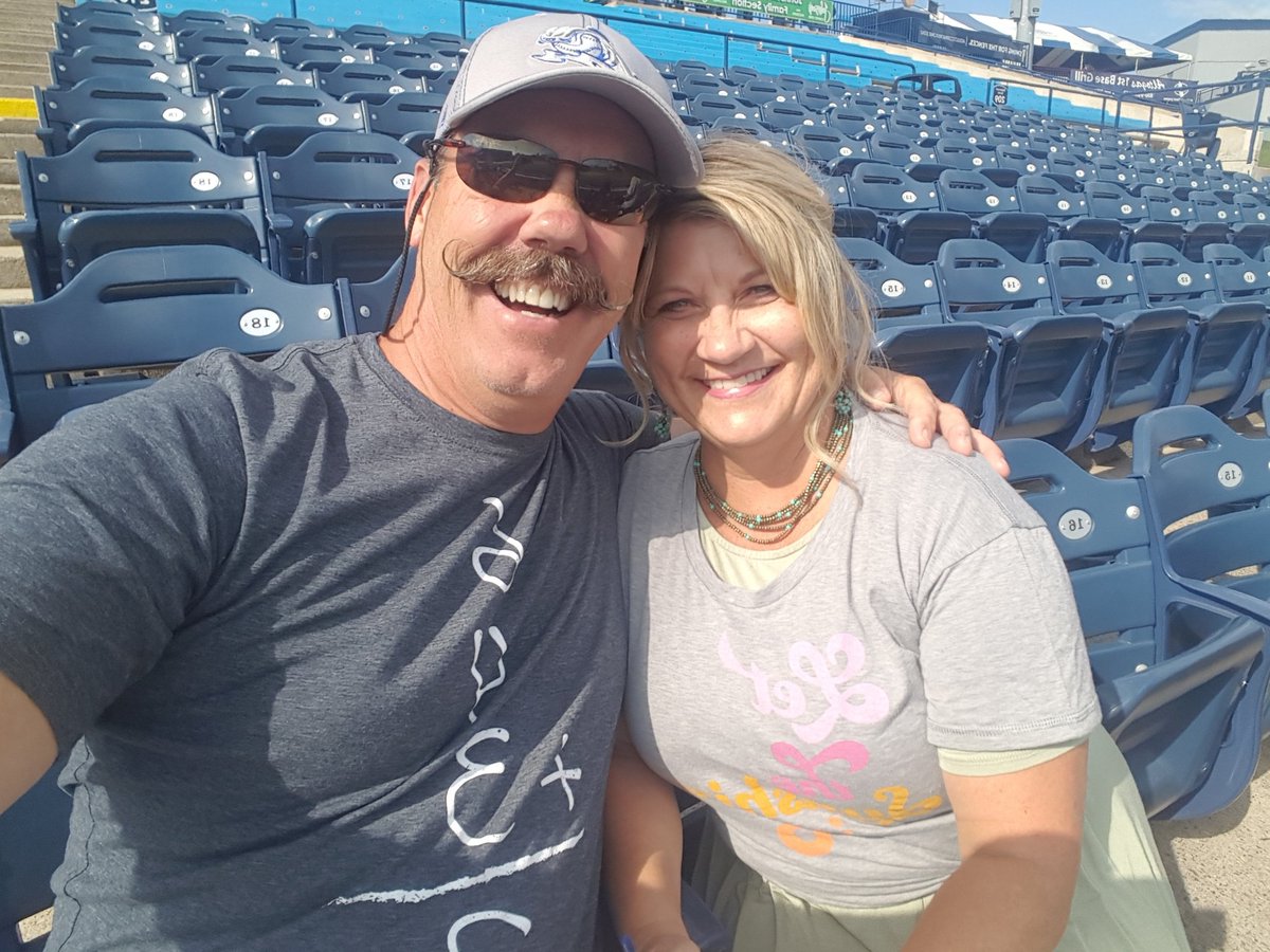AgnesandDoraDot's tweet photo. Game 3 of 7 straight....it's Troy and Dot (Not Rollie Fingers) in section 110 Row 3 Seats 17 and 18.
#Baseball #wcaps #wmwhitecaps #wmcaps https://t.co/1RqTBcEZnH