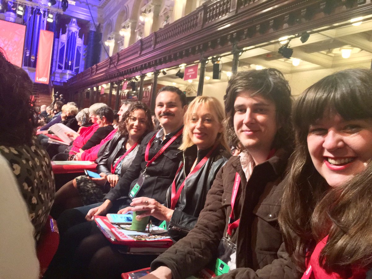 NadineFloodOz's tweet photo. Proud CPSU delegations at #LabConf17 #ALPQConf & #ACTLabor17 are all majority women, majority rank and file members. https://t.co/VUOPZVL5Bc