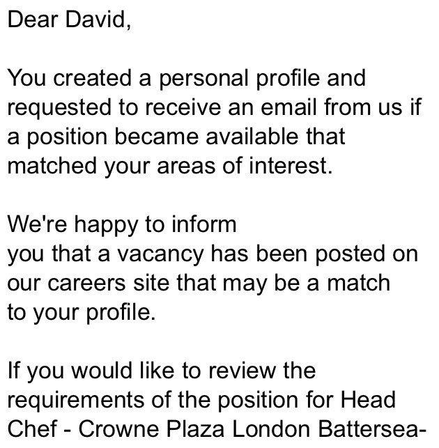 DavidVidecette's tweet photo. Got this out of the blue today, been years since I posted any profile. And i'm certain I didn't claim I could cook... #badalgorithms https://t.co/tpBCE0MkNx