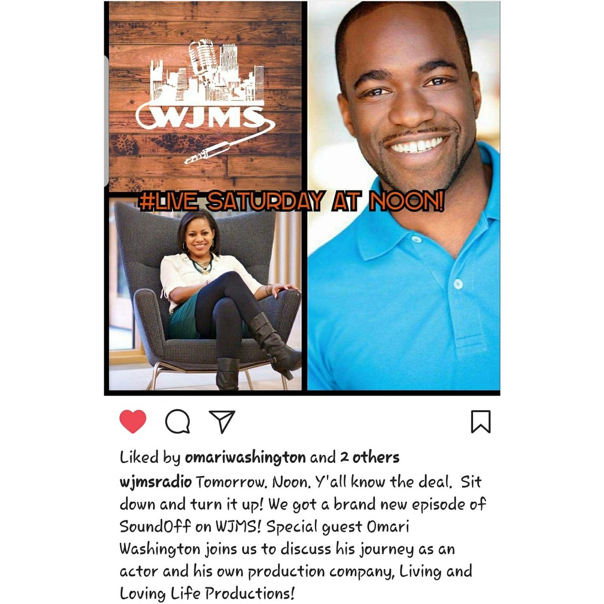 Omariwinner1's tweet photo. Tune in tomorrow 9am Pacific time.I'll be discussing my journey as an actor and my production company.#Radiointerview #Tunein #Likenretweet https://t.co/W4B5m4ZJRw