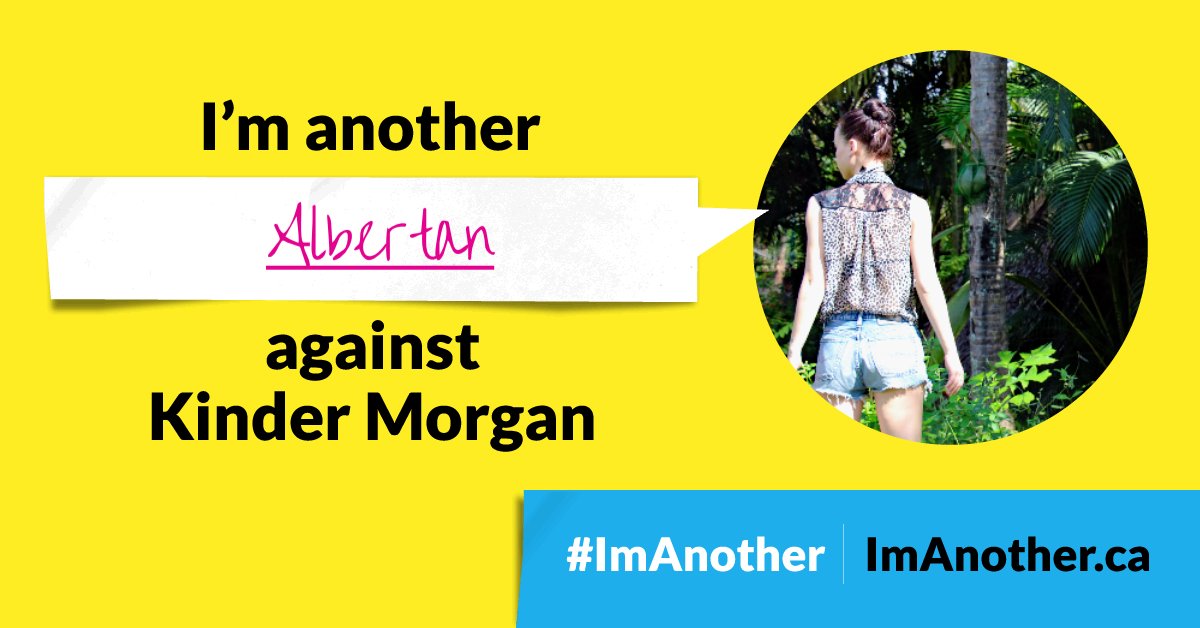 It is not Just BC residents that are opposing the Kinder Morgan expansion, Alberta Residents oppose KM. ed.gr/bw5e #imanother
