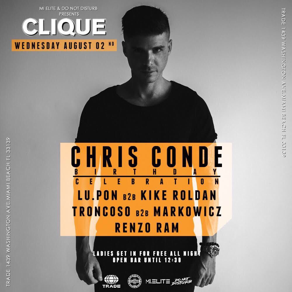 Wednesday @ Trade (Miami)