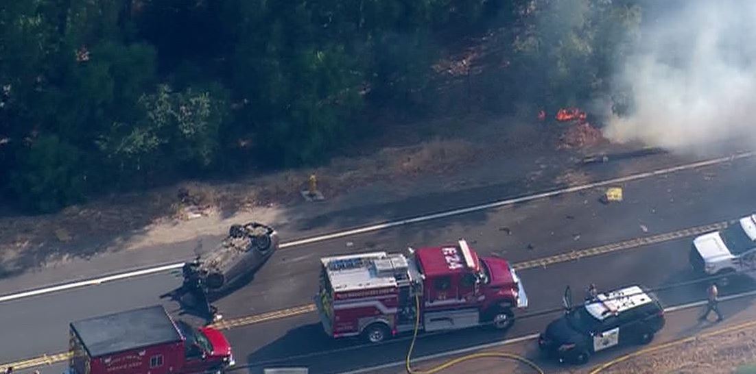 BREAKING A small brush fire has broken out at Dehesa Rd. near Viejas
