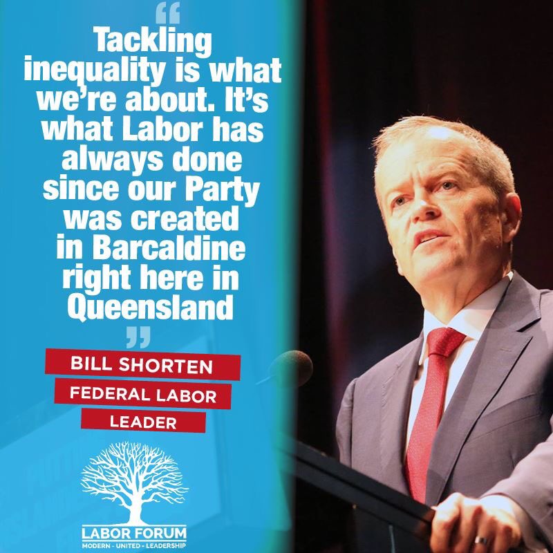 LaborForum's tweet photo. A cracking speech from @billshortenmp at today's conference https://t.co/PkjjgR9H2W