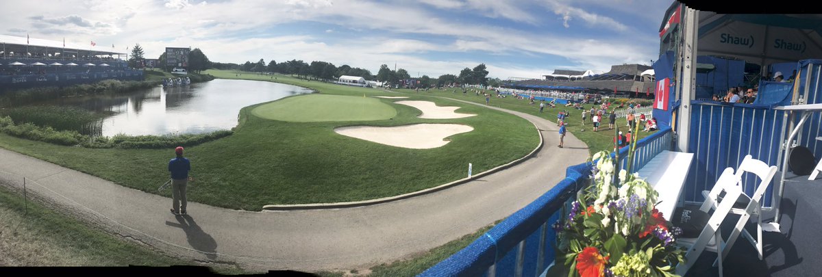 NideaPartners's tweet photo. Beautiful day at @GlenAbbeyGC enjoying the @RBCCanadianOpen #rbco #Oakville #OurOpen https://t.co/CXp2HTZhUO