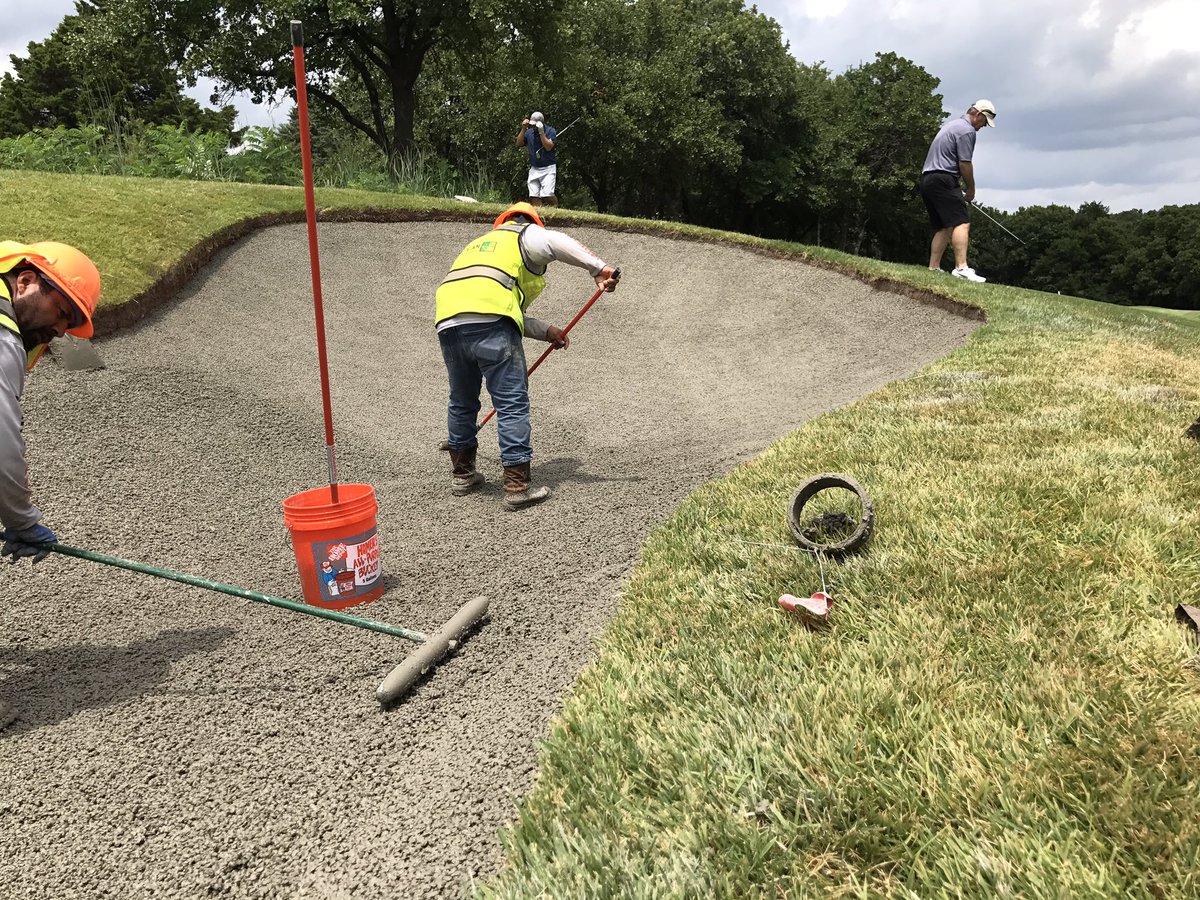 TedFist1's tweet photo. @CapConGolf started today @KarstenCreek w/ @_Jonesplan_ very nice work!👍🏻 Thx @TravisLevings sweet track. @bradyfinton for coming over too. https://t.co/CPG6Fr884B