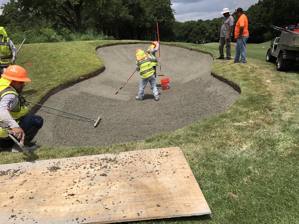 <a href="/CapConGolf/">Capcongolf</a> started today <a href="/KarstenCreek/">Karsten Creek</a> w/ <a href="/_Jonesplan_/">JONESPLAN, LLC</a> very nice work!👍🏻 Thx <a href="/TravisLevings/">Travis Levings</a> sweet track. <a href="/bradyfinton/">brady finton</a> for coming over too.