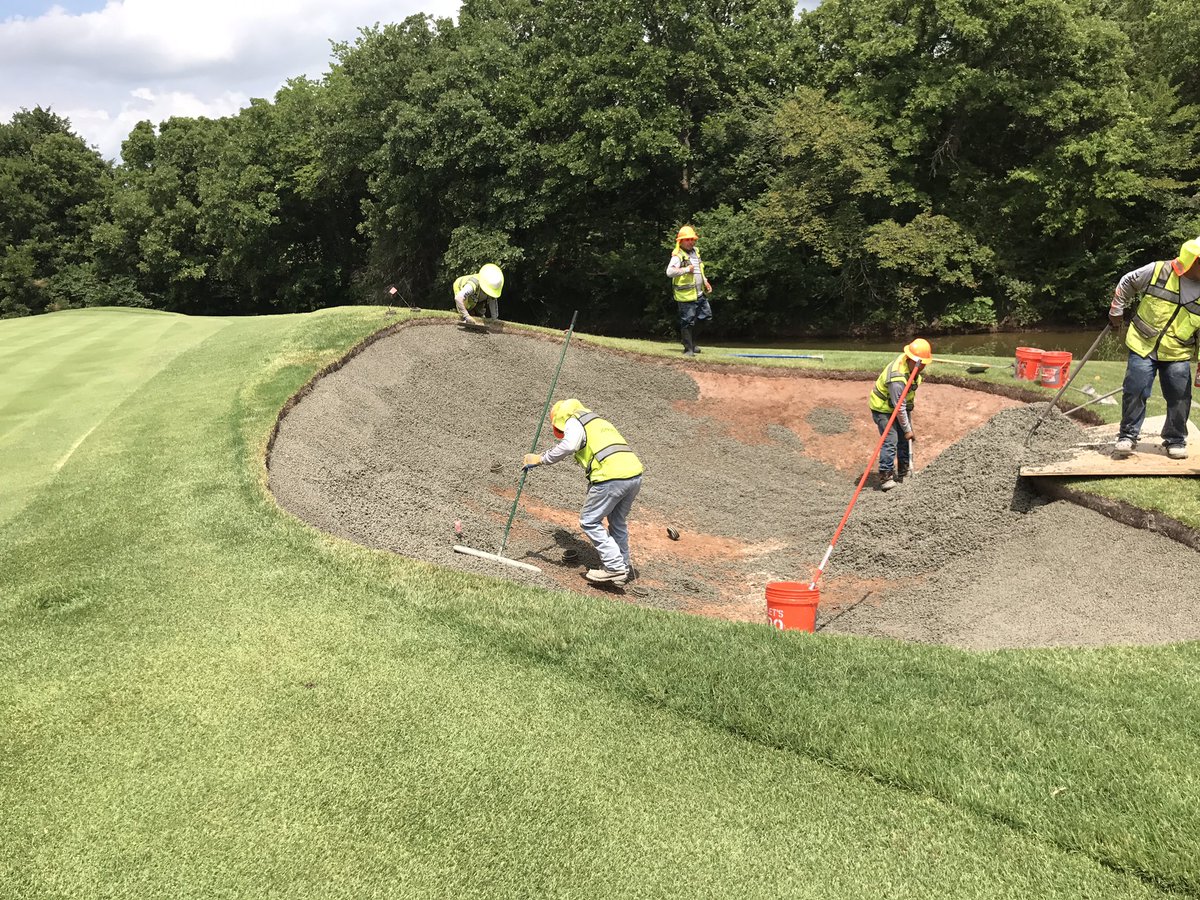 TedFist1's tweet photo. @CapConGolf started today @KarstenCreek w/ @_Jonesplan_ very nice work!👍🏻 Thx @TravisLevings sweet track. @bradyfinton for coming over too. https://t.co/CPG6Fr884B