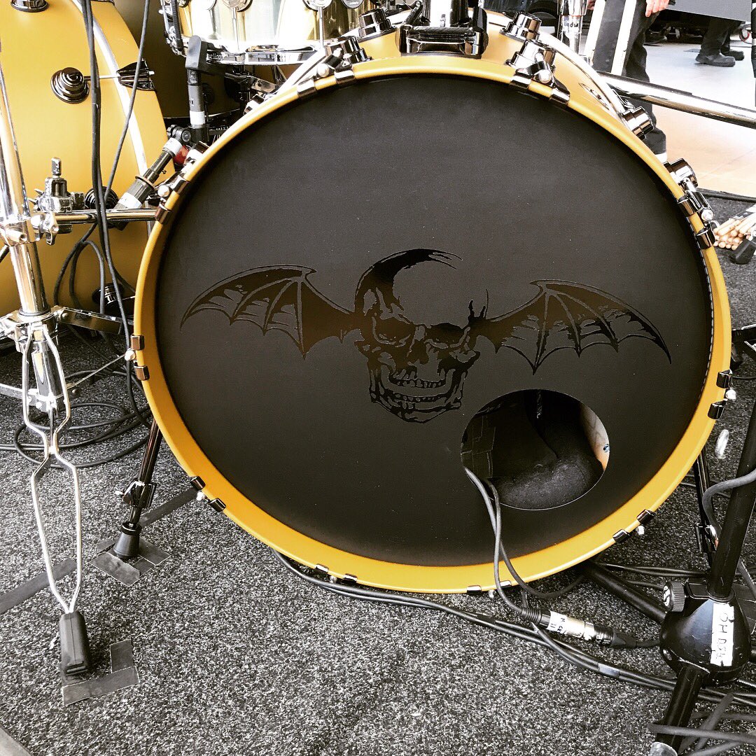 TheOfficialA7X's tweet photo. On the road again... #thestageworldtour #avengedsevenfold 📷:@rafacore https://t.co/kkrtre0hJk