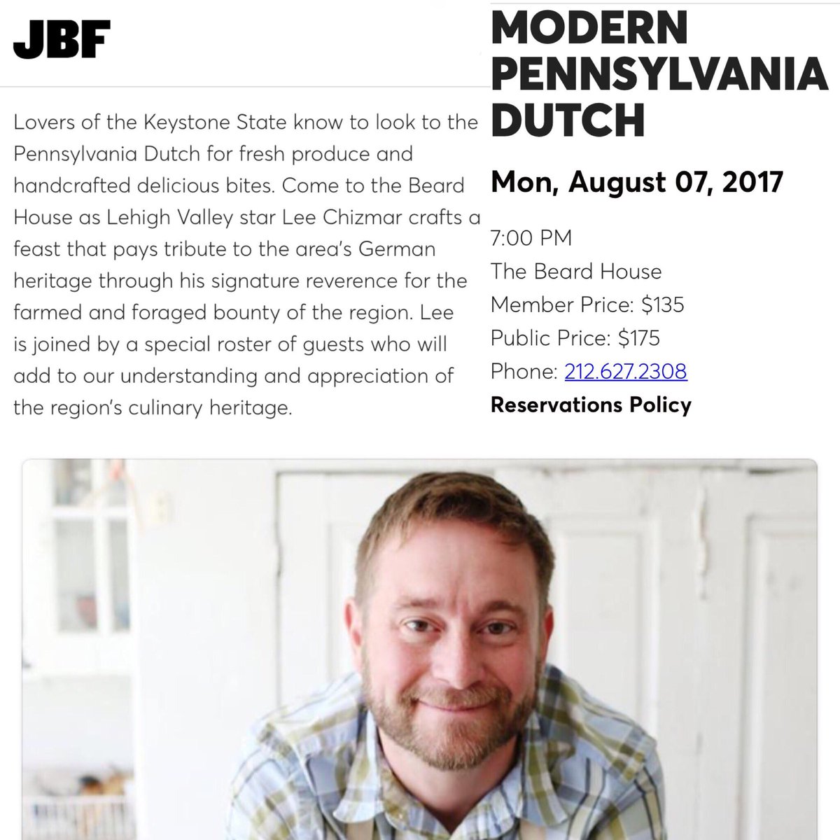 Tickets to our <a href="/beardfoundation/">James Beard Foundation</a> "Modern Dutch" dinner are now available! jamesbeard.org/events/modern-…