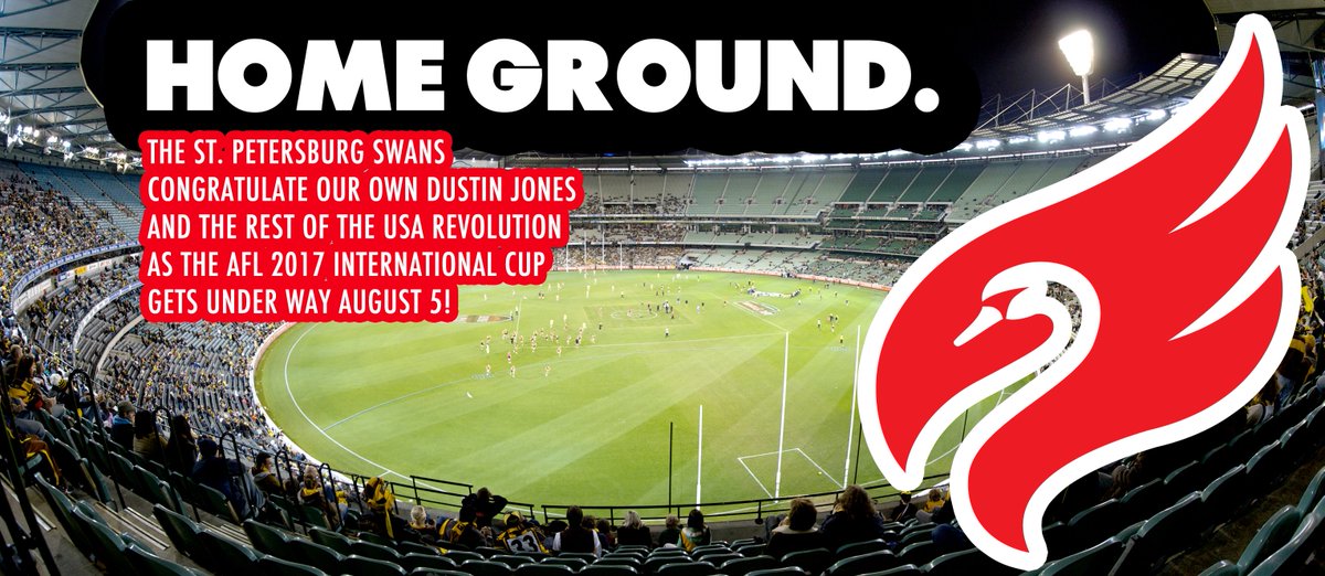 stpeteswans's tweet photo. The @stpeteswans salute our own #dustinjones and the rest of the USA Revolution MNT as #IC17 gets underway, 5 August. #usamcg https://t.co/Kl66Yw7m39