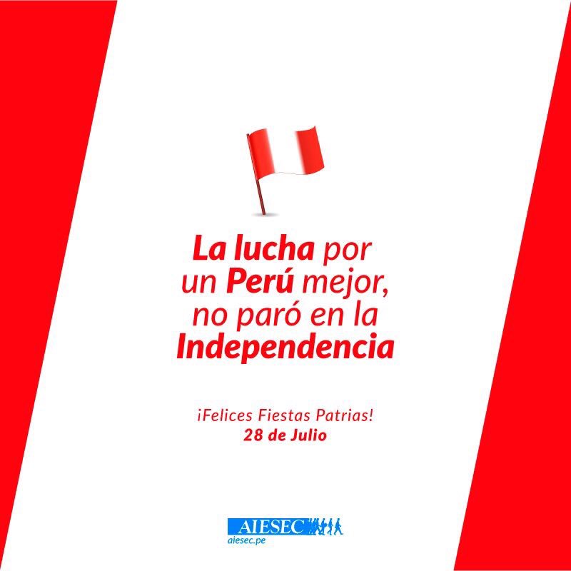 ¡Felices fiestas patrias, Perú! 🇵🇪❤️