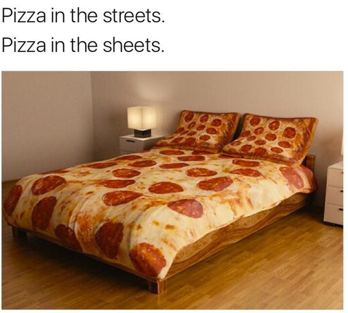 schweitzerakron's tweet photo. How to guarantee you're dreaming of pizza all the time... @akronpizzatf https://t.co/oVCUhKWOOA