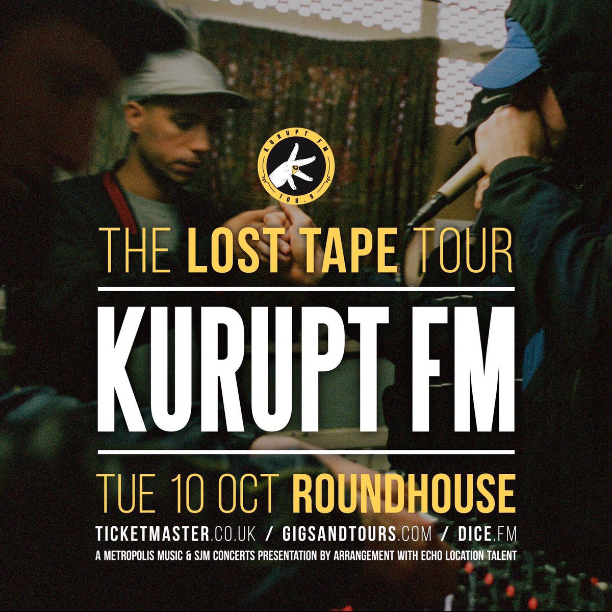 Sam_Keeley's tweet photo. Tickets for @KuruptFM sorted! @MCGRINDAH here to get you hyper https://t.co/bey3nLGtNd